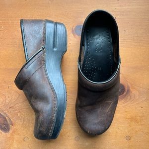 Brown Dansko Clogs